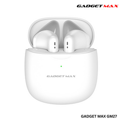 GADGET MAX GM27 Flow Series Bluetooth True Wireless TWS Earbuds - White