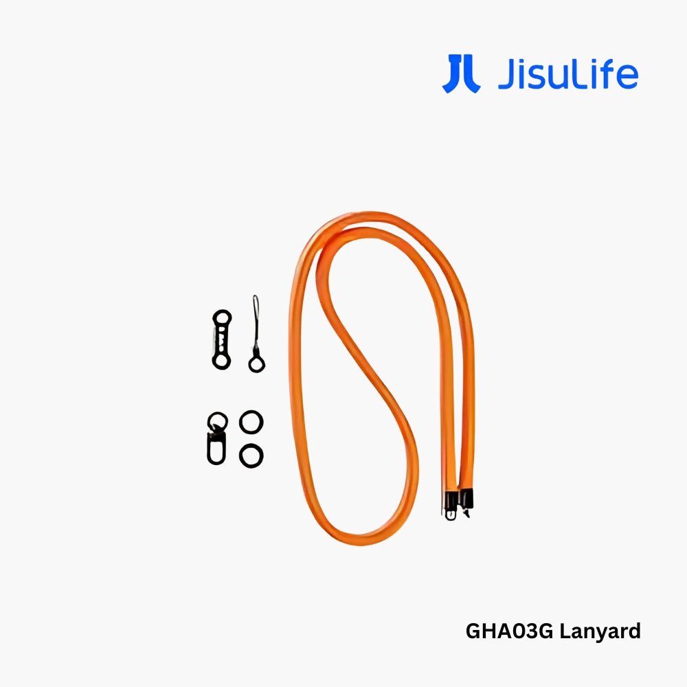 JisuLife - GHA03G Lanyard Neck Strap - Orange