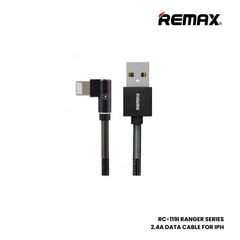 REMAX RC-119i Ranger Series 2.4A USB to Lightning Charging Data Cable - Grey