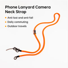 JisuLife - GHA03G Lanyard Neck Strap - Orange