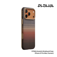 PITAKA - Aramid UltraGuard Case For iPhone 17 Pro Max - Sunset