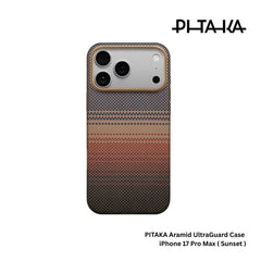 PITAKA - Aramid UltraGuard Case For iPhone 17 Pro Max - Sunset