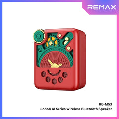 REMAX - RB-M53 Lionon Ai Series Wireless Bluetooth Speaker (3M) - Red
