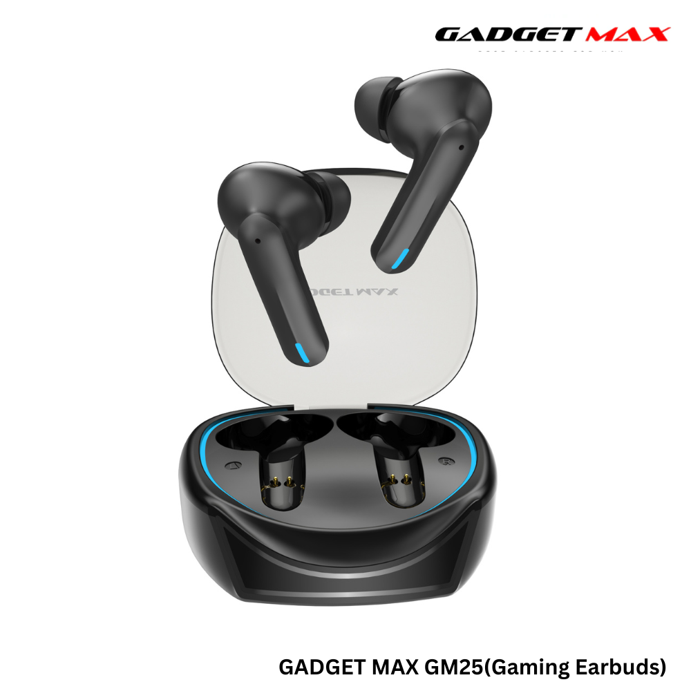 GADGET MAX GM25 Gaming Wireless True Wireless TWS Earbuds - Black