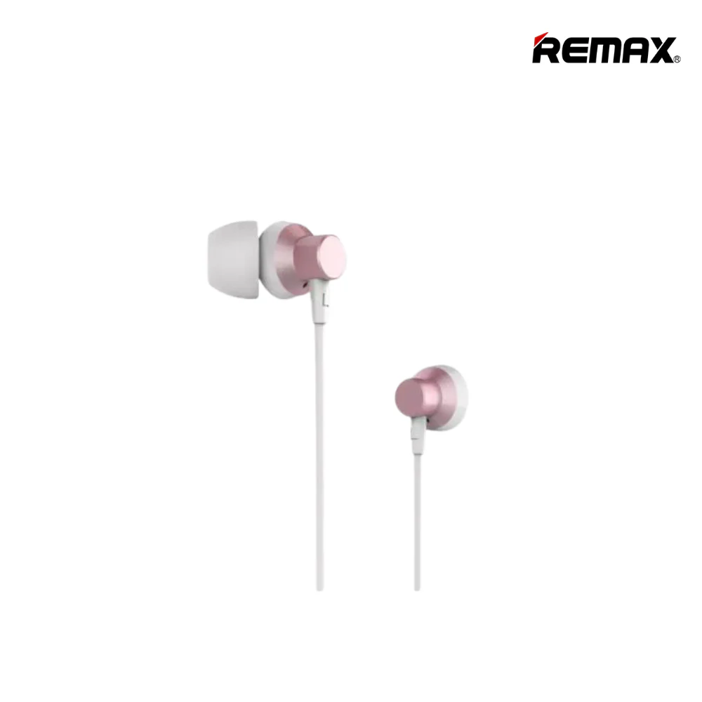 REMAX RM-512 3.5MM EARPHONE (METAL) WIRED MUSIC