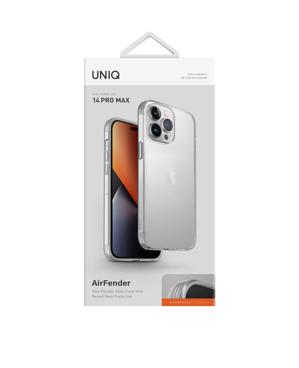 UNIQ iPhone 14 Pro Max Hybrid Air Fender Nude Case