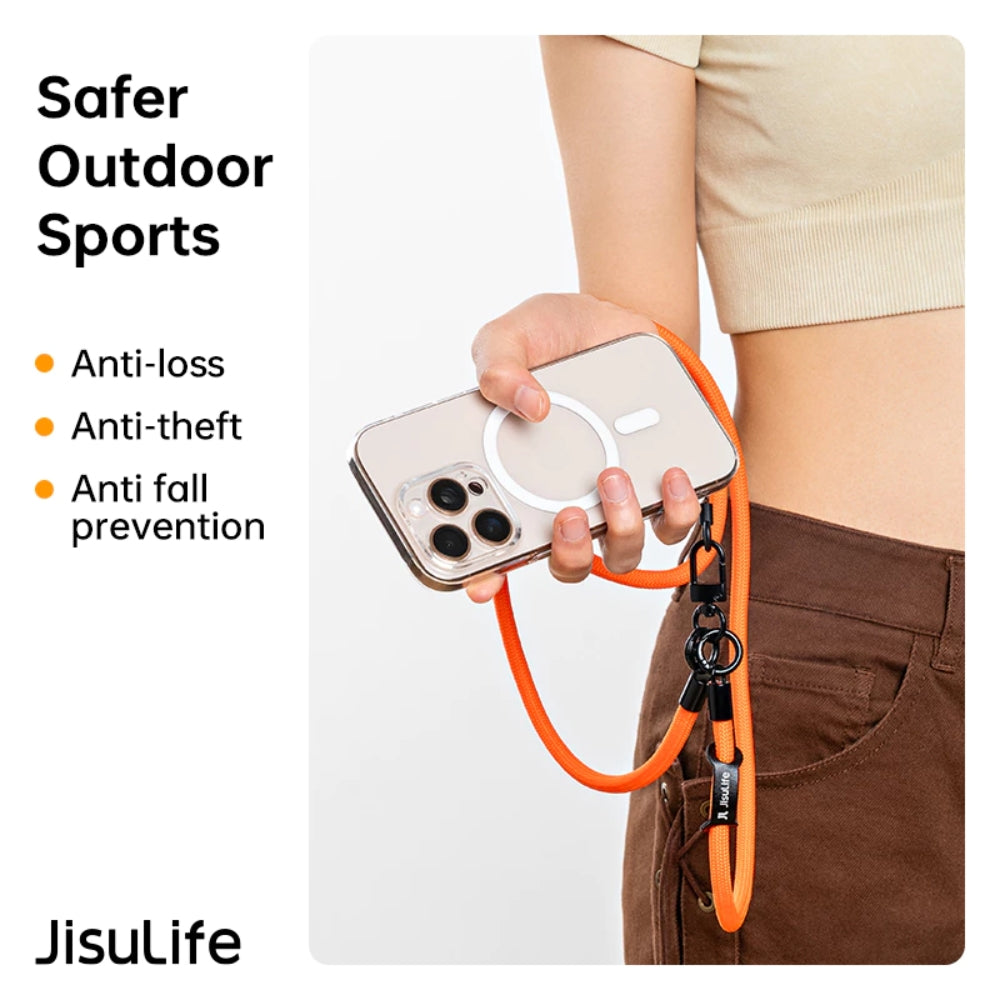 JisuLife - GHA03G Lanyard Neck Strap - Orange