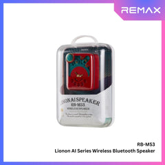 REMAX - RB-M53 Lionon Ai Series Wireless Bluetooth Speaker (3M) - Red