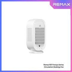 REMAX F21 Ruiyal Series Water Cooling Oscillating Fan with Display - White
