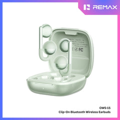 REMAX - OWS-15 Clip-On Bluetooth WIreless Earbuds - Green