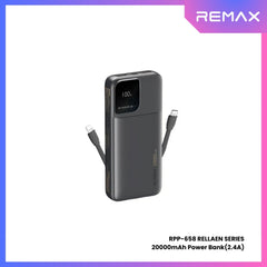 REMAX RPP-658 Rellaen Series 20000mAh Fast Charging Power Bank(2.4A) - Black