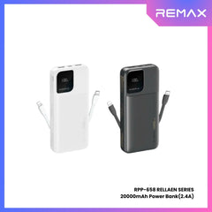 REMAX RPP-658 Rellaen Series 20000mAh Fast Charging Power Bank(2.4A) - White