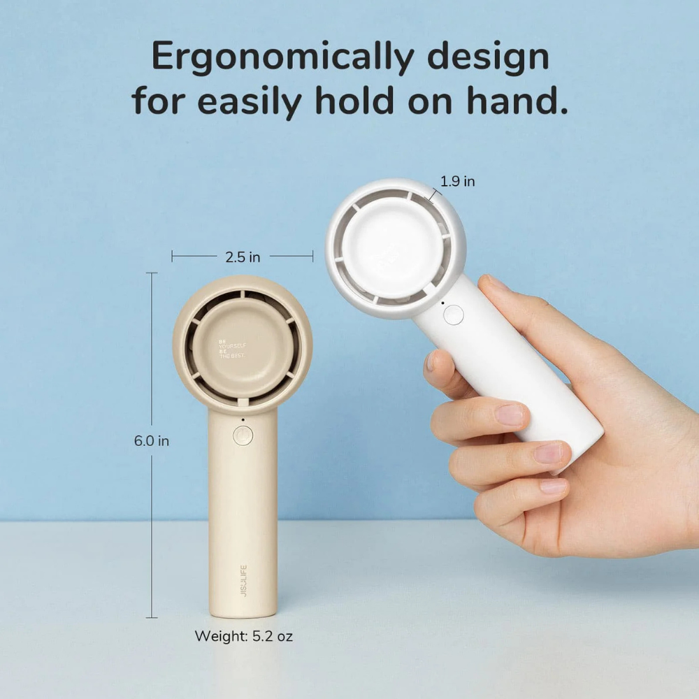 JisuLife - Handheld Fan Life 5 ( 4500mAh ) - Brown
