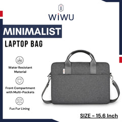 WIWU - Minimalist Laptop Bag (15.6") - Grey