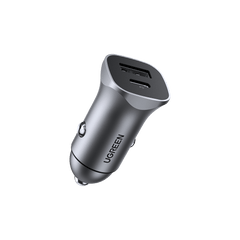 UGREEN CD130 USB-C PD+USB-A QC 18W FAST CAR CHARGER USB Car Charger , Fast Car Charger , Lightning Car Charger , Android Car Charger , Cigarette Lighter iPhone Car Charger