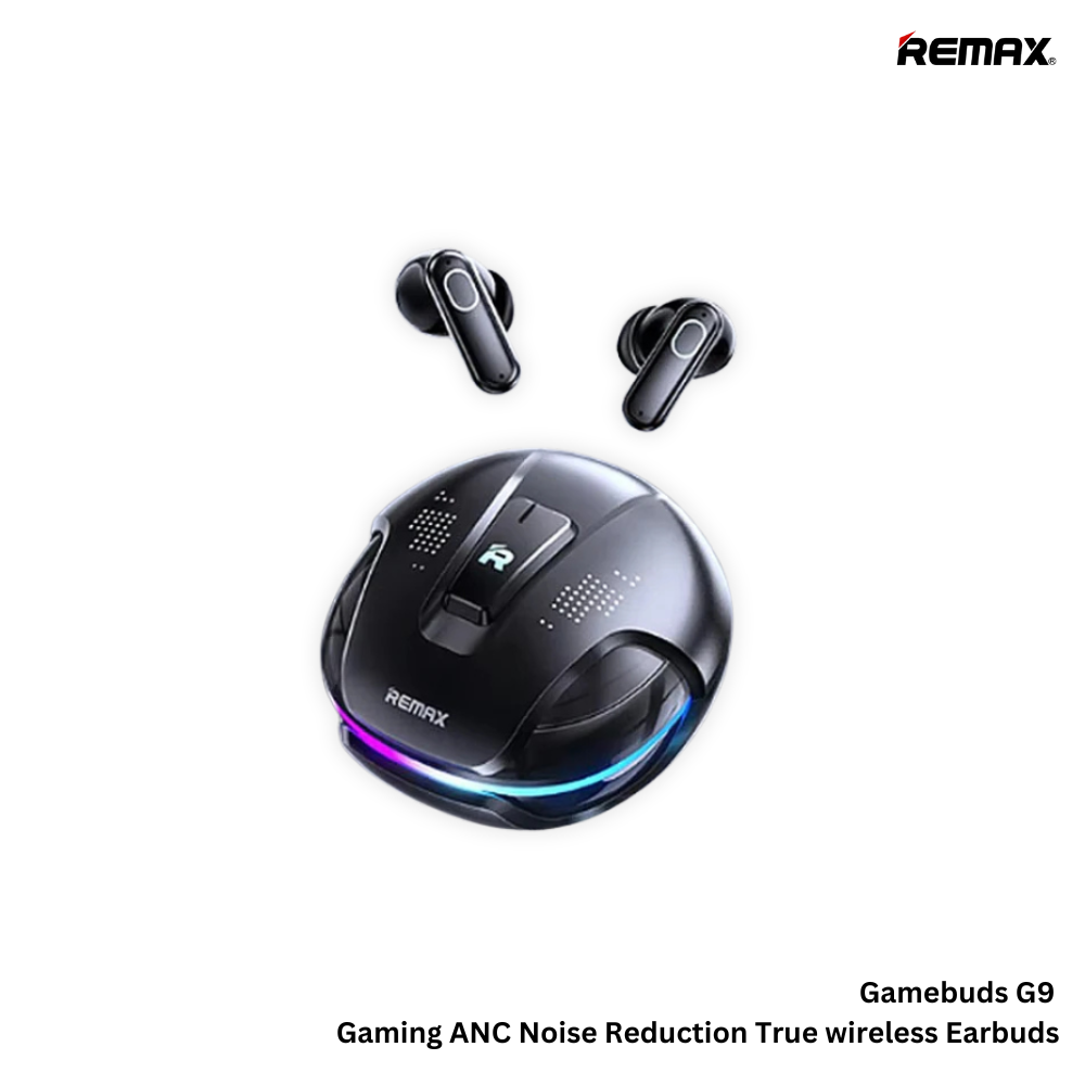 REMAX - Gamebuds G9 Gaming ANC True Wireless Earbuds -Black