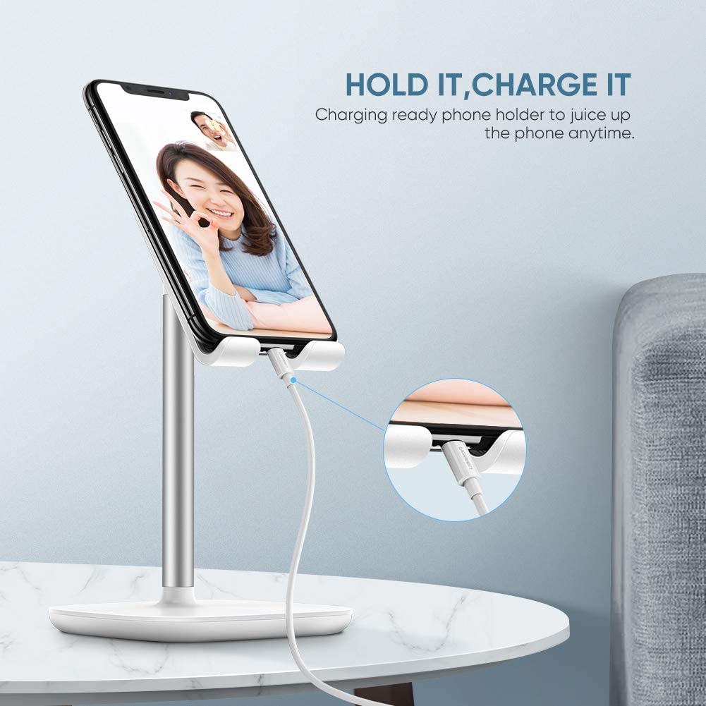 Ugreen Desktop Phone Stand - White