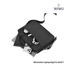 WIWU - Minimalist Laptop Bag Pro (15.6") - Black