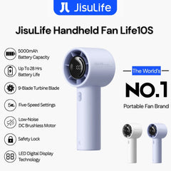 JisuLife - Handheld Fan Life 10S (5000mAh) - Sunny Blue
