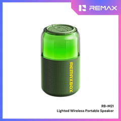 REMAX - RB-M21 Lighted Wireless Portable Speaker (5W) - Green