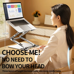 RTAKO RS-CP75D 3-level Carbon Steel Laptop Stand