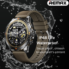 REMAX - WATCH 12 Smart Watch - Sand Yellow