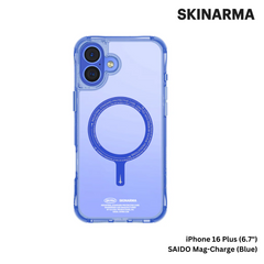 Skinarma iPhone 16 Plus 6.7" Saido Mag-Charge Case - Blue