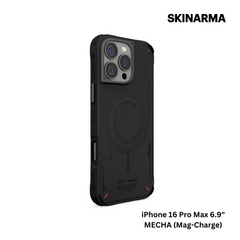 Skinarma iPhone 16 Pro Max 6.9" Mecha (Mag-Charge) Case - Black