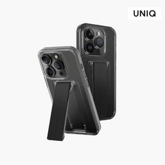 UNIQ iPhone 15 Pro Heldro Mount + Holder  Case - Smoke