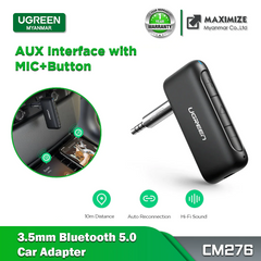 Ugreen Official Bluetooth Receiver Audio Adapter 5.0