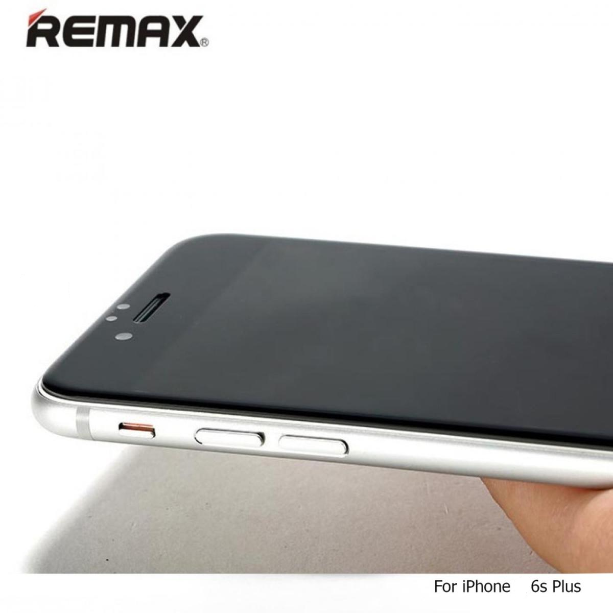 Remax -- 3D Full Tempered Glass For iPhone 6 Plus (Black)