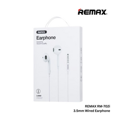 REMAX RM-702 3.5mm Wired Earphone - White