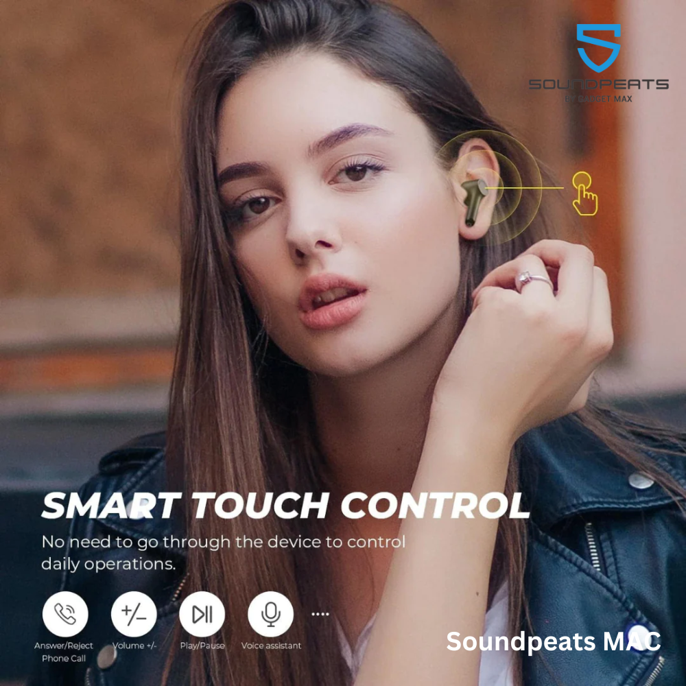 SoundPeats MAC Bluetooth V5.2 True Wireless Earbuds