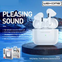 WEKOME VA01 SHQ SERIES TRUE WIRELESS STEREO EARBUDS (V5.0), Stereo Earbuds, Sound Quality Earbuds