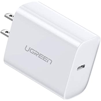 UGREEN CD238/137 IPhone 12 Charger, UGREEN 20W PD FAST CHARGER ONLY US, 20W PD, Fast Charger, Quick Charger ,Fast Charging/Wall Charger/Power Delivery/Power Adapter/type c to lightning