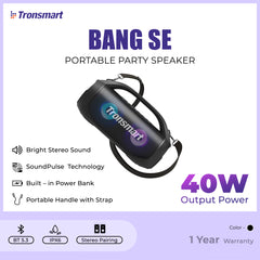 Tronsmart Bang SE Portable Party Speaker ,Outdoor Speaker