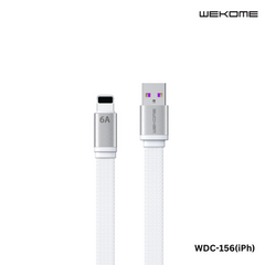 WEKOME iPhone Cable WDC-156i KINGKONG SERIES 2 6A SUPER FAST CHAGING DATA CABLE (1.5M)(6A),-White