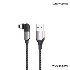 WK GAMING SERIES 3A REBULIC FO GAMES POWERFUL DOMINATORS 180 DEGREE ROTARY DATA CABLE FOR MICRO( WDC-142i)- iPhone Cable