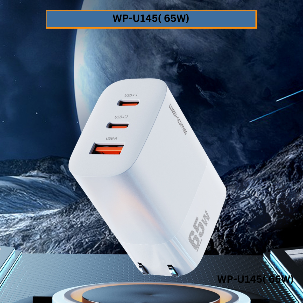 WK WP-U145 JINDIN SERIES 65W GAN CHARGER (CN) (65W)