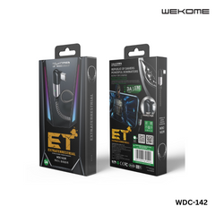 WEKOME Type C Cable GAMING SERIES 3A REBULIC FO GAMES POWERFUL DOMINATORS 180 DEGREE ROTARY DATA CABLE