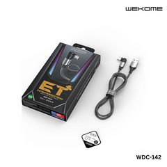 WK GAMING SERIES 3A REBULIC FO GAMES POWERFUL DOMINATORS 180 DEGREE ROTARY DATA CABLE FOR MICRO( WDC-142i)- iPhone Cable