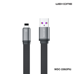 WEKOME iPhone Cable WDC-156i KINGKONG SERIES 2 6A SUPER FAST CHAGING DATA CABLE (1.5M)(6A),-Black