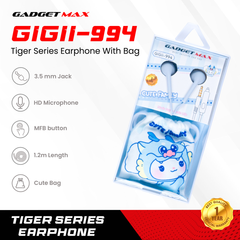 Gadget Max GiGii-994 Dragon Squad Series Earphone - Blue