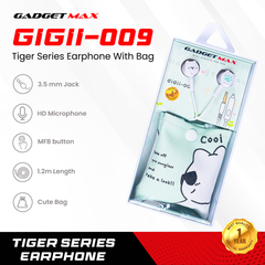 Gadget Max GiGii-009 Chill Guys Series Earphone - Green