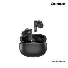 REMAX COZYPODS W9N VANSOUND SERIESANC Earbuds FOR MUSIC & CALL - Black