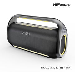 HiFuture - Music Box 300 Bluetooth Wireless Speaker ( 150W ) - Black