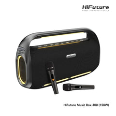 HiFuture - Music Box 300 Bluetooth Wireless Speaker ( 150W ) - Black