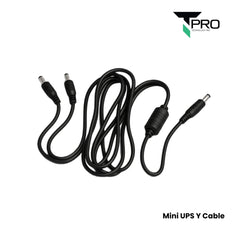 T-PRO - Mini UPS Y Cable - Black