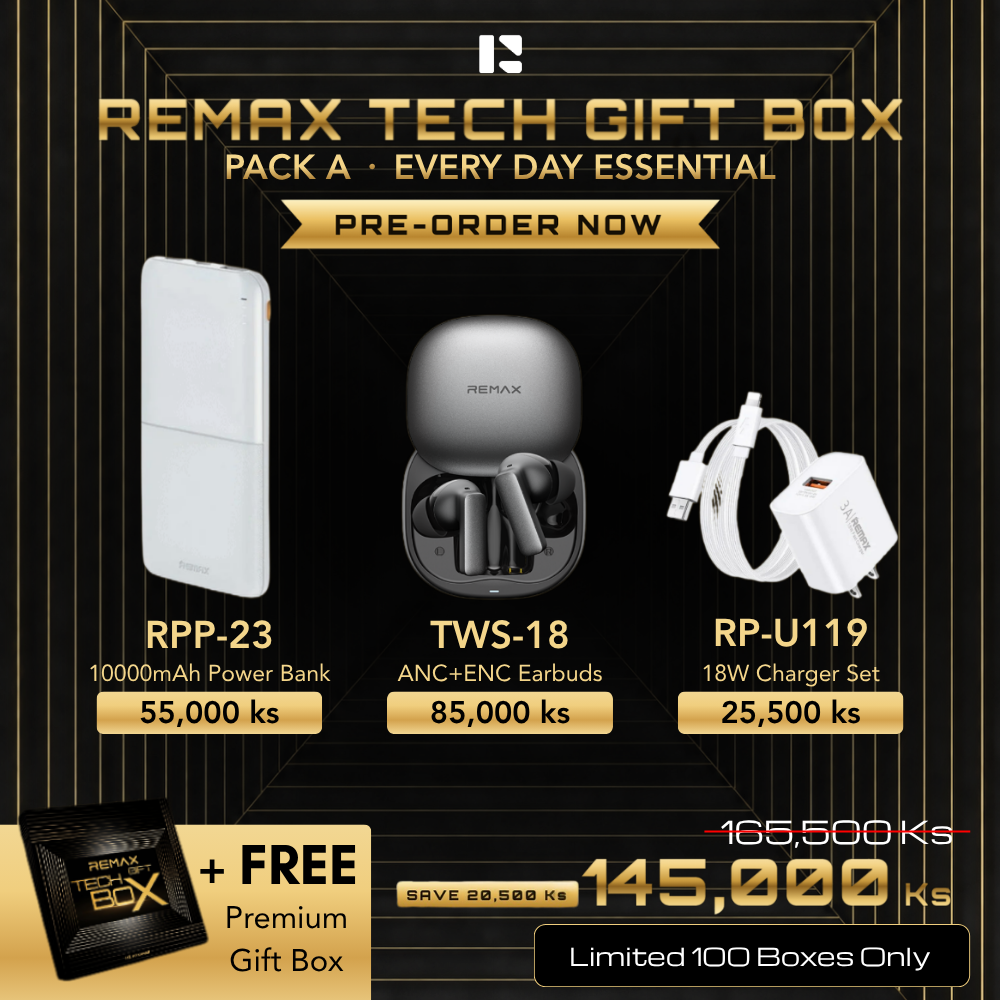REMAX Tech Gift Box - Pack A . Every Day Essential