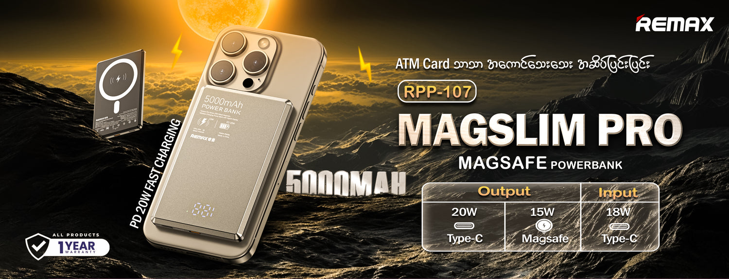 No.1 Mobile Phone Accessories in Myanmar – Remax Online Shop